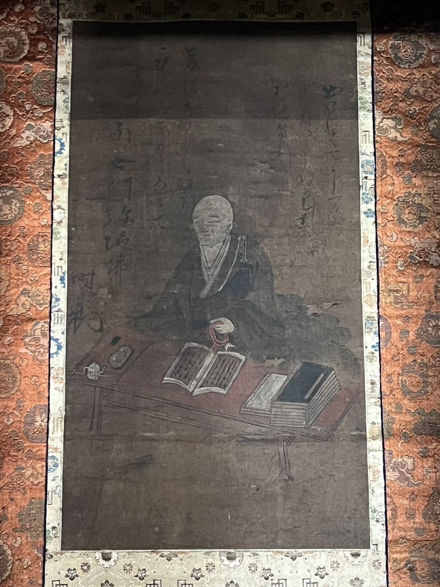 蓮如上人御自画像